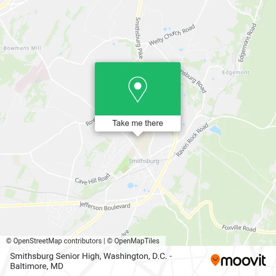 Smithsburg Senior High map