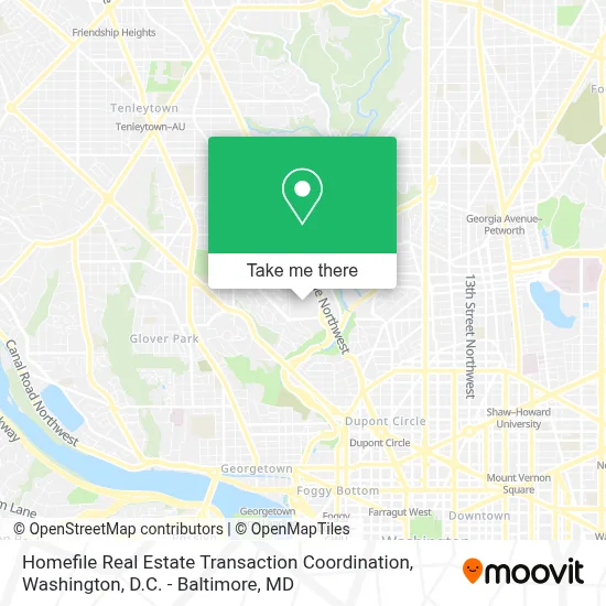 Homefile Real Estate Transaction Coordination map