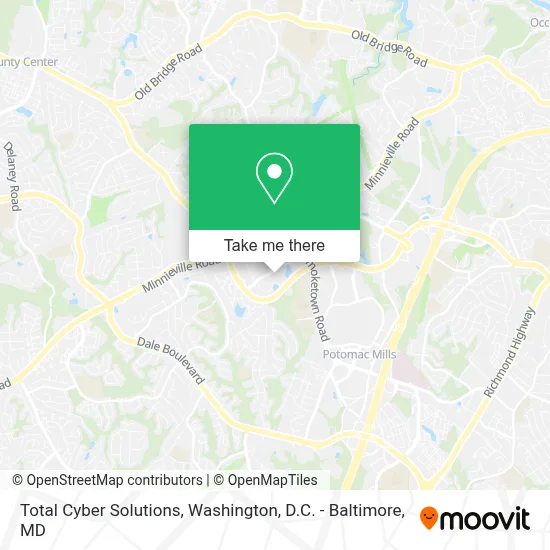 Total Cyber Solutions map