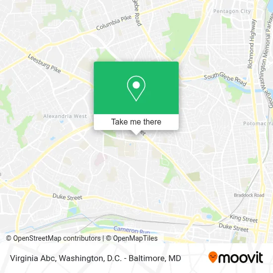 Virginia Abc map