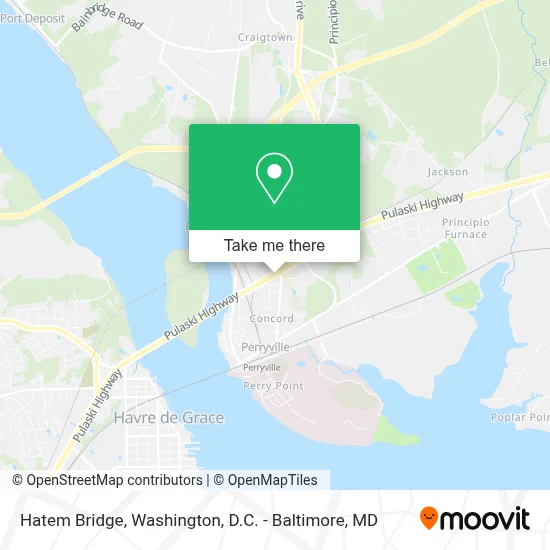 Hatem Bridge map