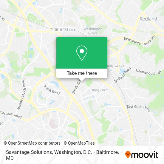 Savantage Solutions map
