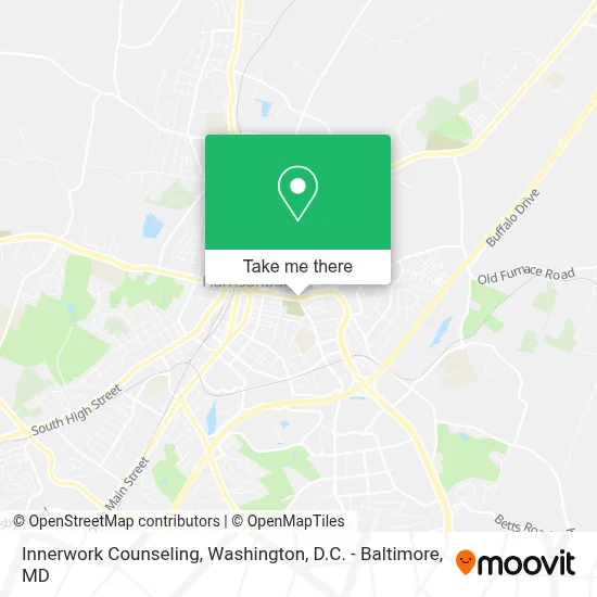 Innerwork Counseling map