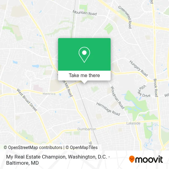 My Real Estate Champion map