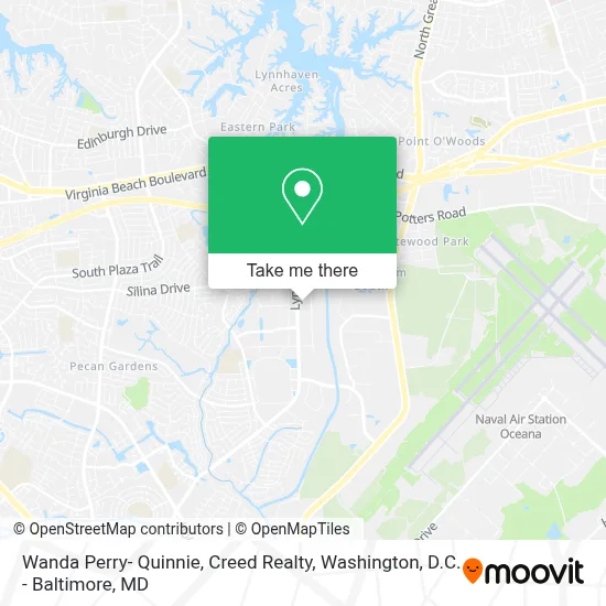 Wanda Perry- Quinnie, Creed Realty map