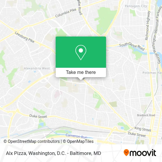 Alx Pizza map