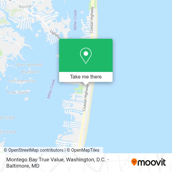 Montego Bay True Value map