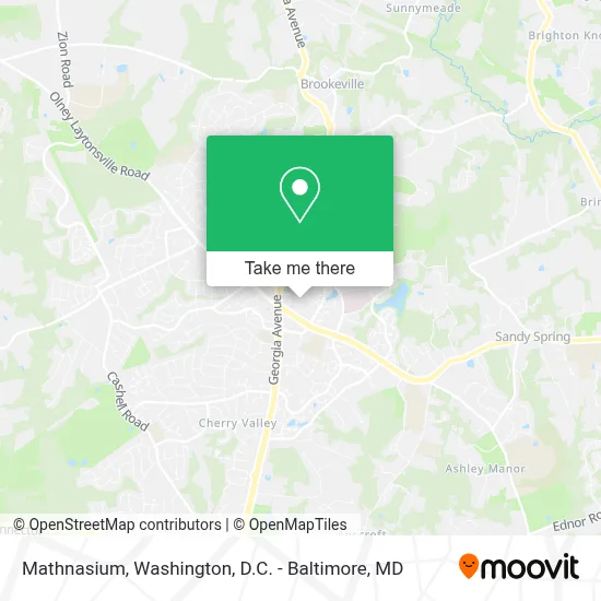 Mathnasium map