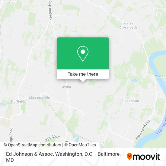 Ed Johnson & Assoc map