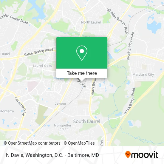 N Davis map