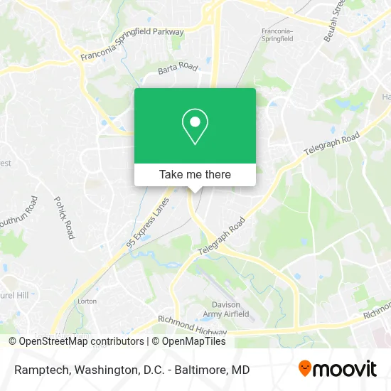 Ramptech map
