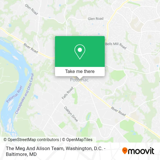The Meg And Alison Team map