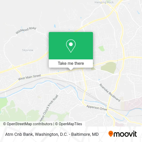 Atm Cnb Bank map