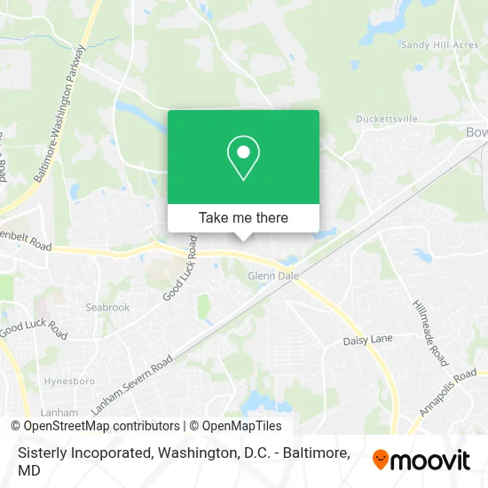 Sisterly Incoporated map
