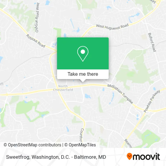 Sweetfrog map