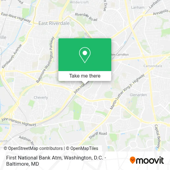 First National Bank Atm map