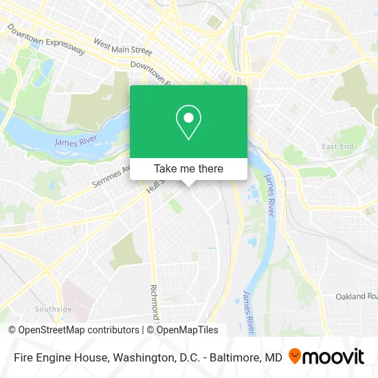 Fire Engine House map