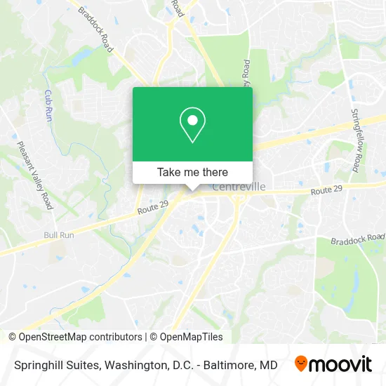 Springhill Suites map