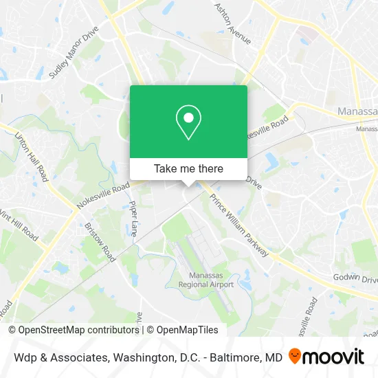 Wdp & Associates map