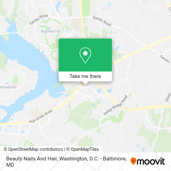 Beauty Nails And Hair map