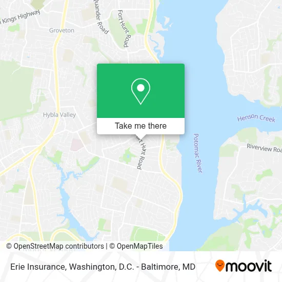 Erie Insurance map