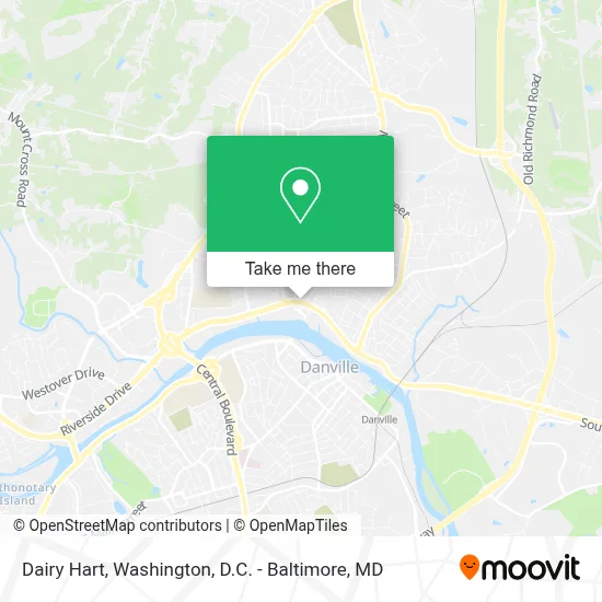 Dairy Hart map