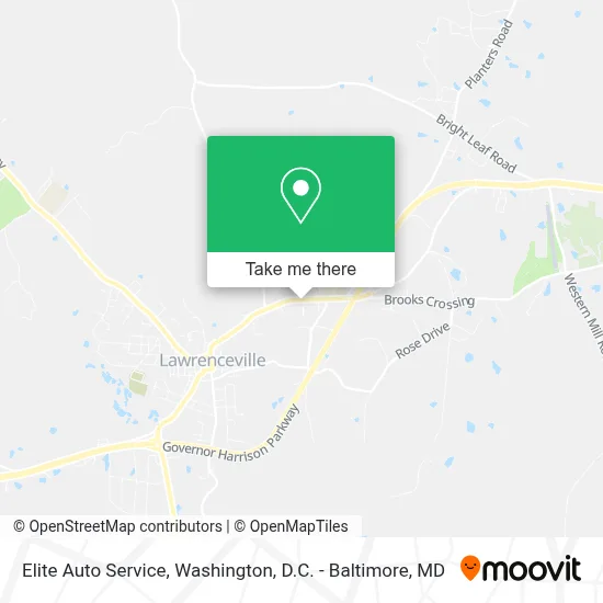 Elite Auto Service map
