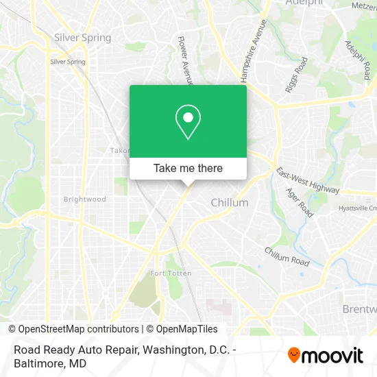 Road Ready Auto Repair map