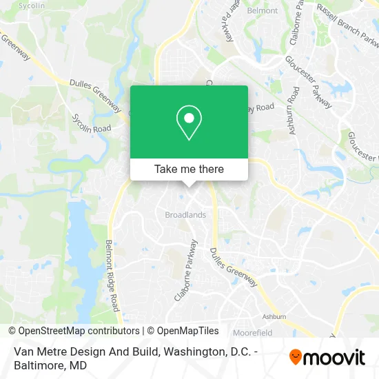 Van Metre Design And Build map