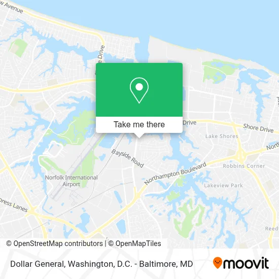 Dollar General map