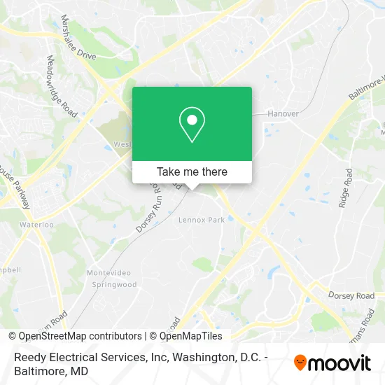 Reedy Electrical Services, Inc map
