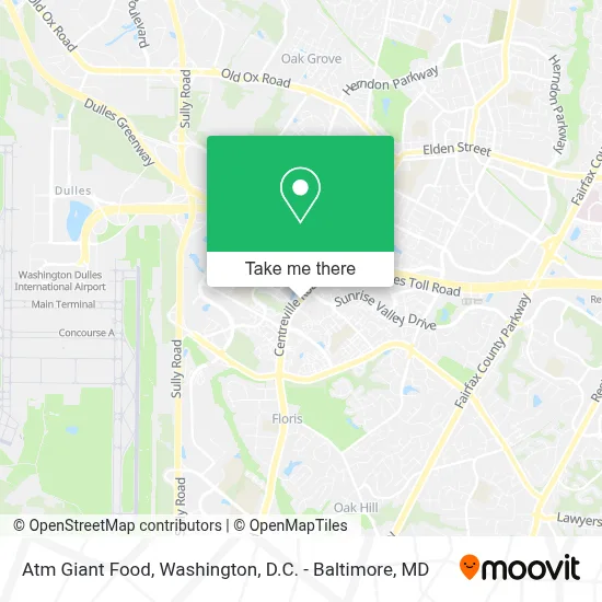 Atm Giant Food map