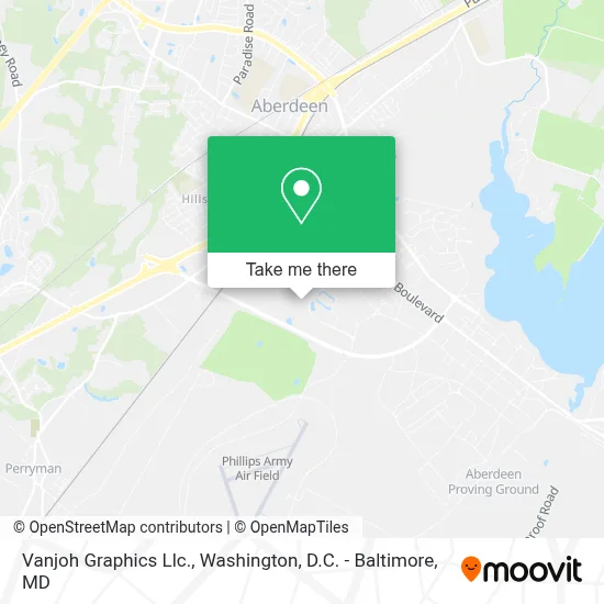 Vanjoh Graphics Llc. map