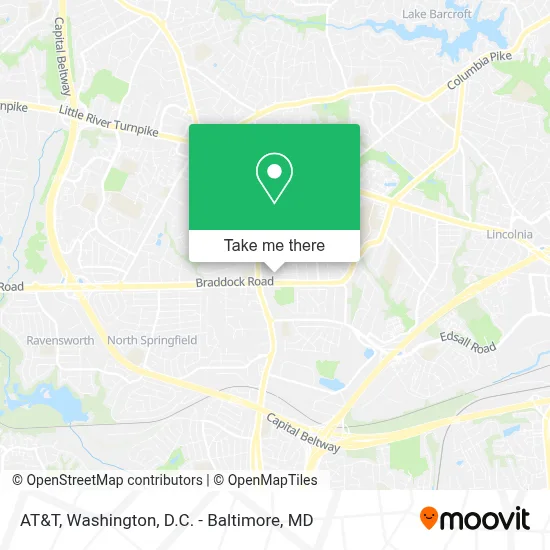 At&T map