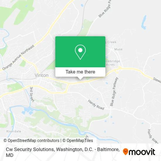 Cw Security Solutions map