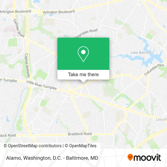 Alamo map