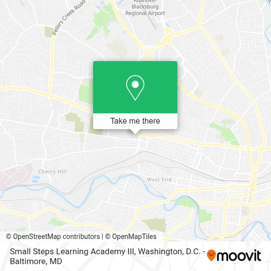 Small Steps Learning Academy III map