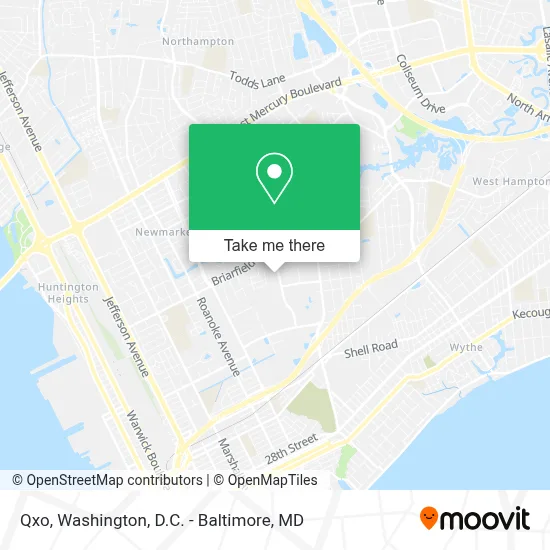 Qxo map