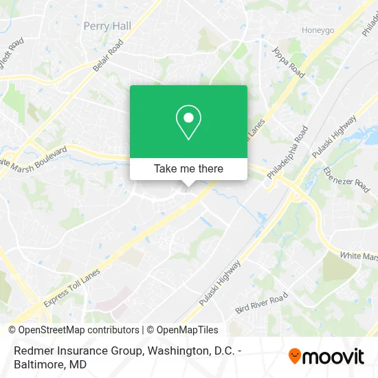Redmer Insurance Group map