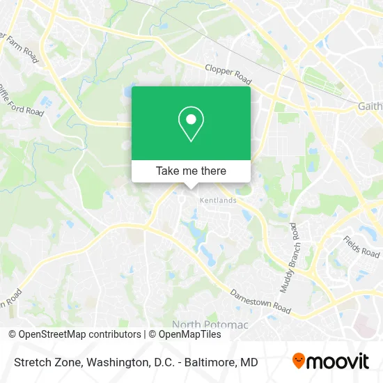 Stretch Zone map