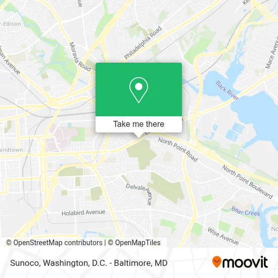 Sunoco map