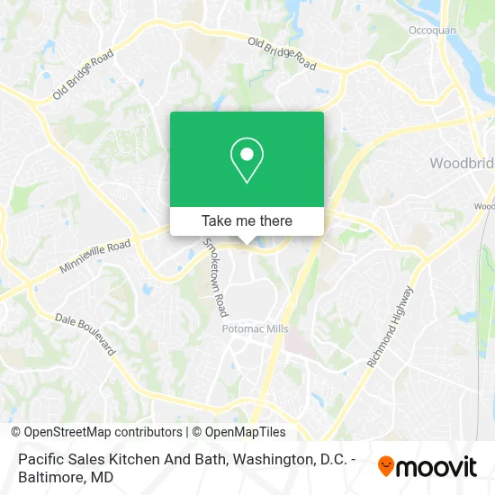 Pacific Sales Kitchen And Bath map