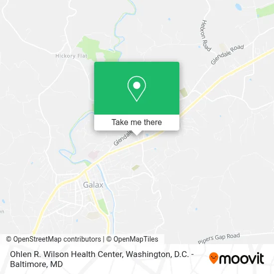 Ohlen R. Wilson Health Center map
