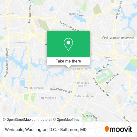 Wrvisuals map