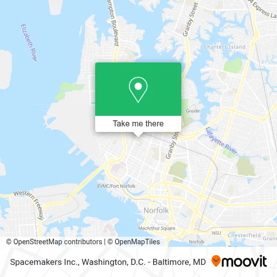 Spacemakers Inc. map