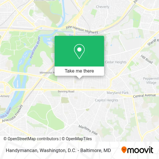 Handymancan map