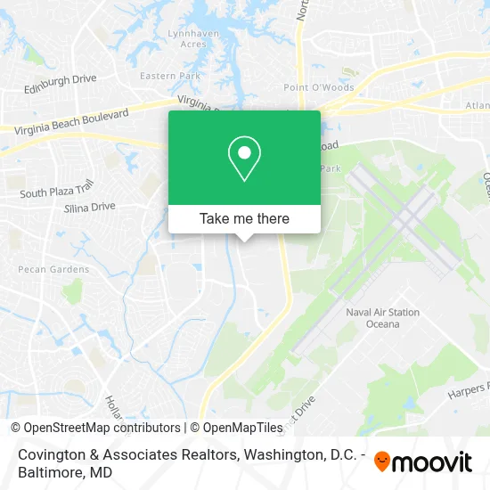 Covington & Associates Realtors map