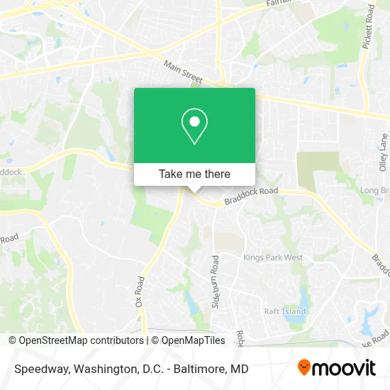 Speedway map