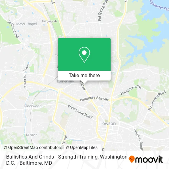 Ballistics And Grinds - Strength Training map