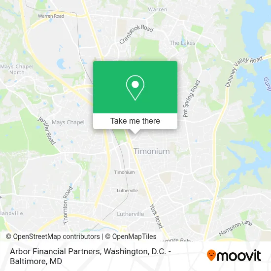 Arbor Financial Partners map